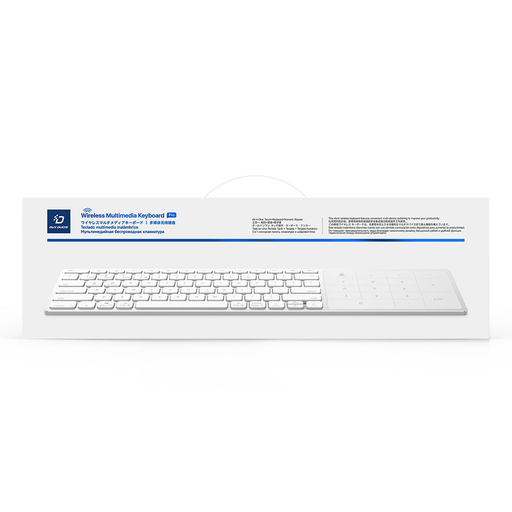 Tastatura Dux Ducis (LK Series), Wireless Bluetooth 5.0, Negru