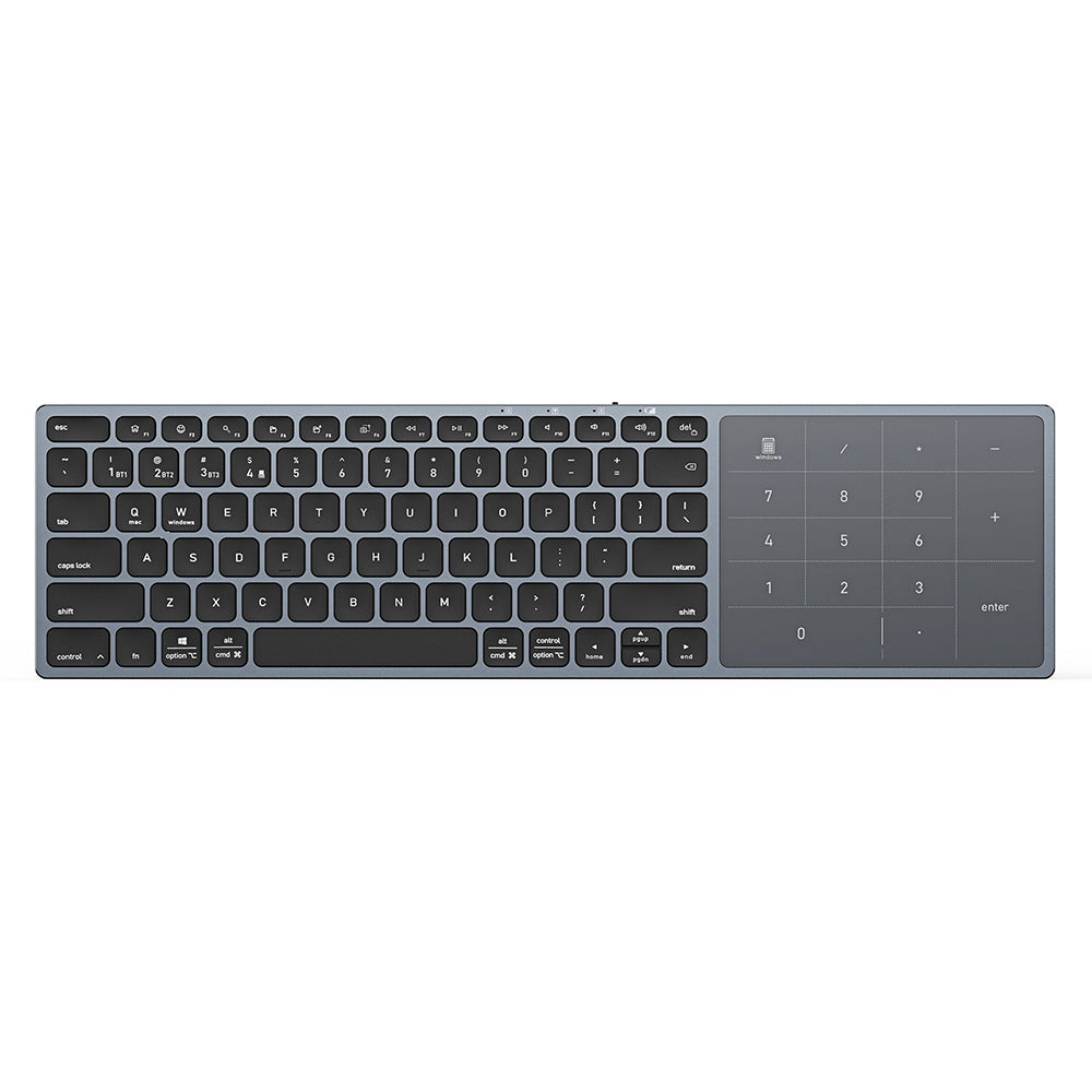 Tastatura Dux Ducis (LK Series), Wireless Bluetooth 5.0, Negru