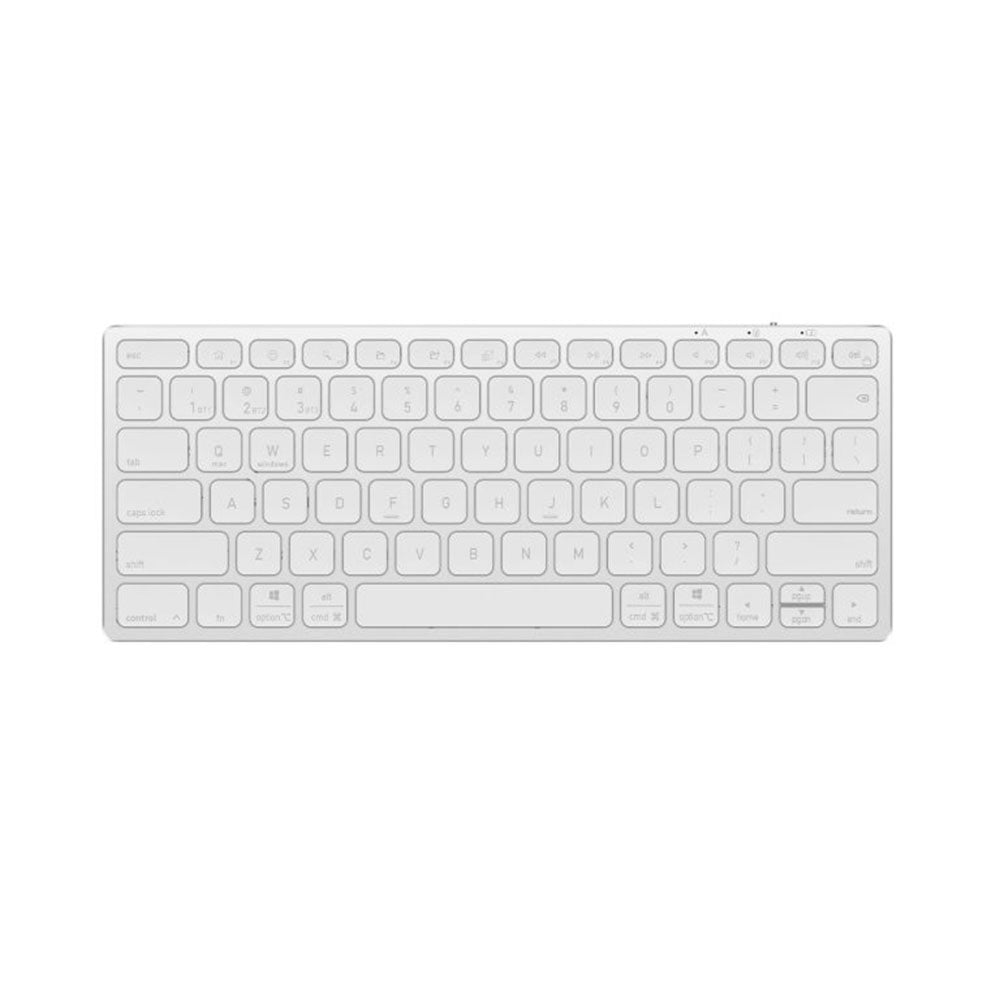 Tastatura Dux Ducis (LK Mini), Wireless Bluetooth 5.0, Alb