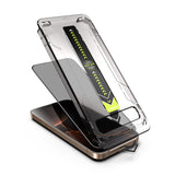 Folie de protectie Techsuit TitanGlass FullCover compatibil cu iPhone 18 Pro, Privacy
