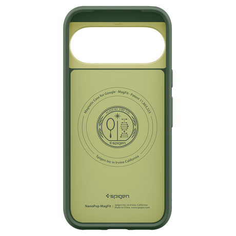 Husa de protectie Spigen Caseology Nano Pop compatibil cu Google Pixel 11, Verde
