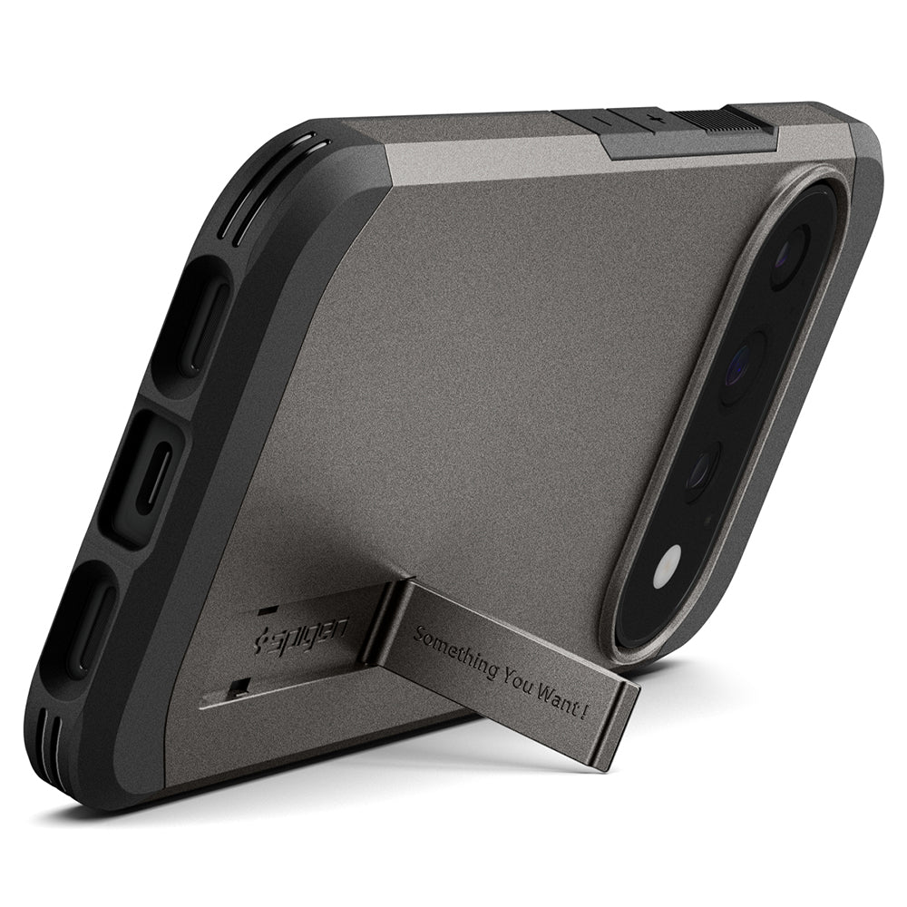 Husa de protectie Spigen Tough Armor compatibil cu Google Pixel 11 Pro, Gri