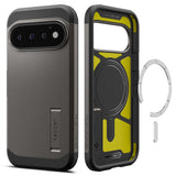 Husa de protectie Spigen Tough Armor compatibil cu Google Pixel 11 Pro, Gri