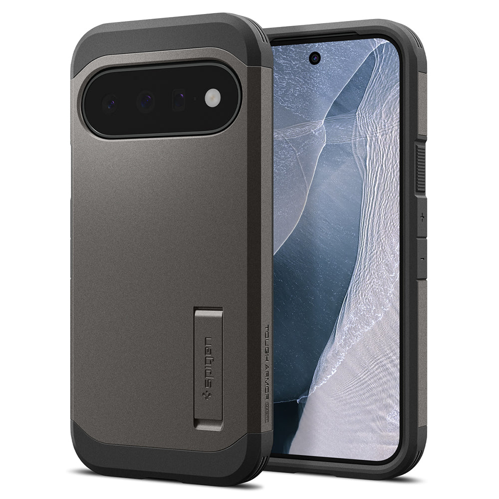 Husa de protectie Spigen Tough Armor compatibil cu Google Pixel 11, Gri