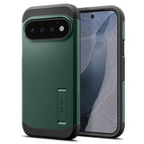 Husa de protectie Spigen Tough Armor compatibil cu Google Pixel 11 Pro, Verde