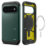 Husa de protectie Spigen Tough Armor compatibil cu Google Pixel 11 Pro, Verde