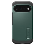 Husa de protectie Spigen Tough Armor compatibil cu Google Pixel 11, Verde