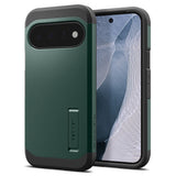 Husa de protectie Spigen Tough Armor compatibil cu Google Pixel 11, Verde