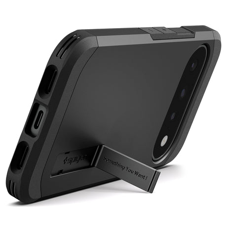 Husa de protectie Spigen Tough Armor compatibil cu Google Pixel 11, Negru