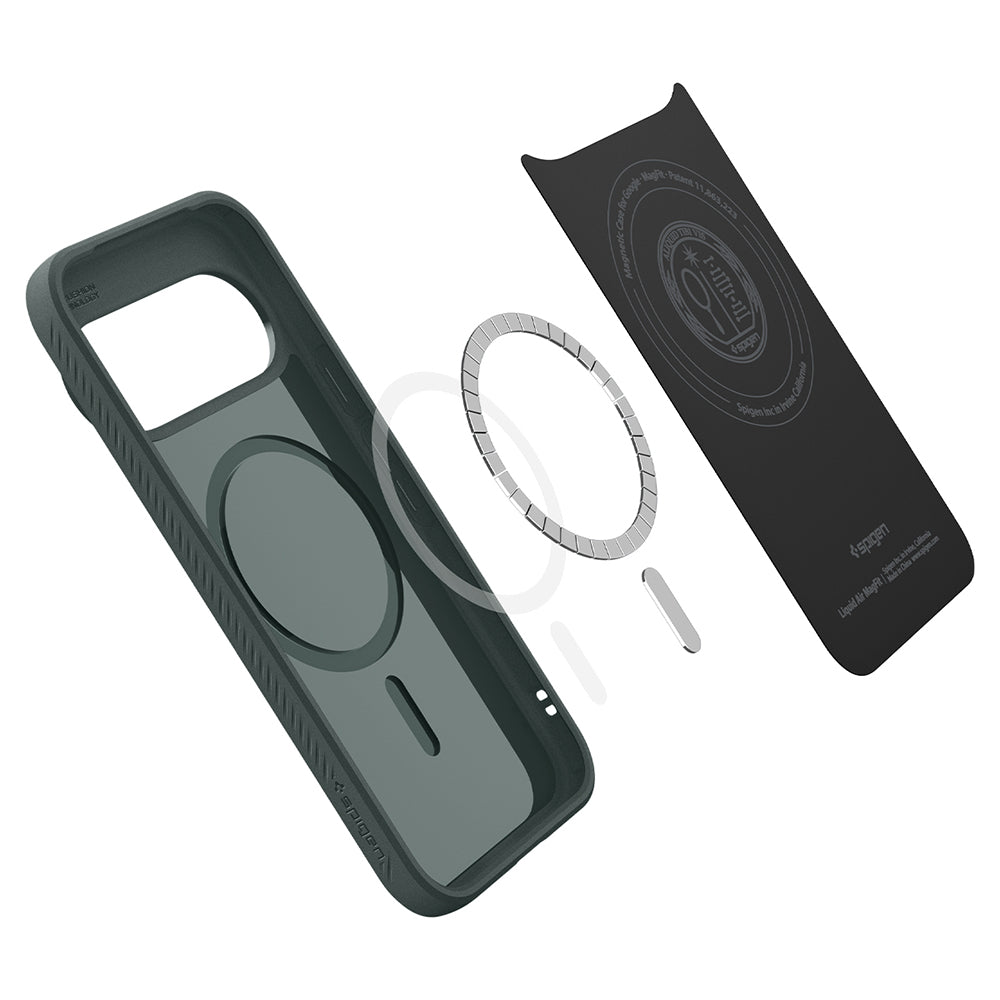 Husa de protectie Spigen Liquid Air compatibil cu Google Pixel 11 Pro, Verde