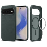 Husa de protectie Spigen Liquid Air compatibil cu Google Pixel 11 Pro, Verde