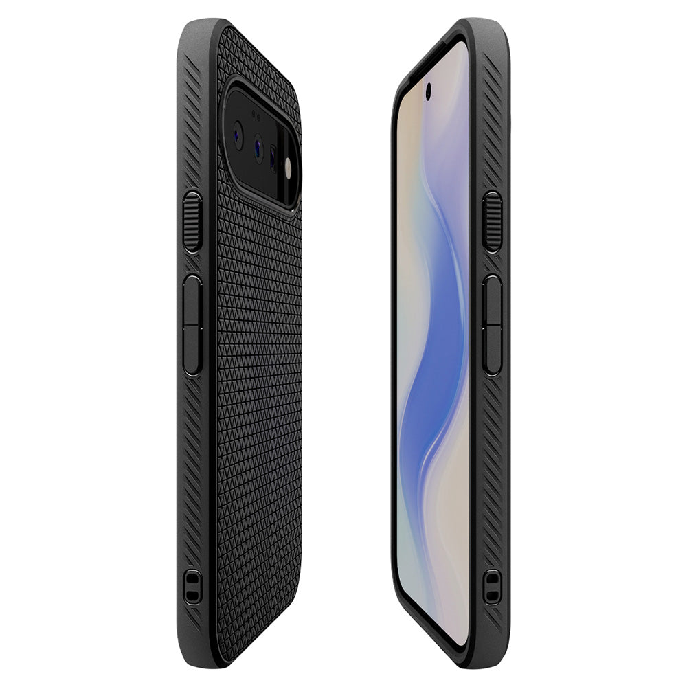 Husa de protectie Spigen Liquid Air compatibil cu Google Pixel 11, Negru