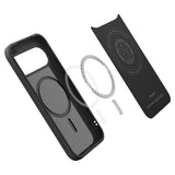 Husa de protectie Spigen Liquid Air compatibil cu Google Pixel 11, Negru