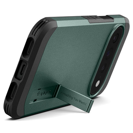 Husa de protectie Spigen Tough Armor compatibil cu Google Pixel 11 Pro XL, Verde