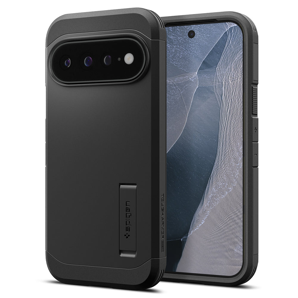 Husa de protectie Spigen Tough Armor compatibil cu Google Pixel 11 Pro XL, Negru