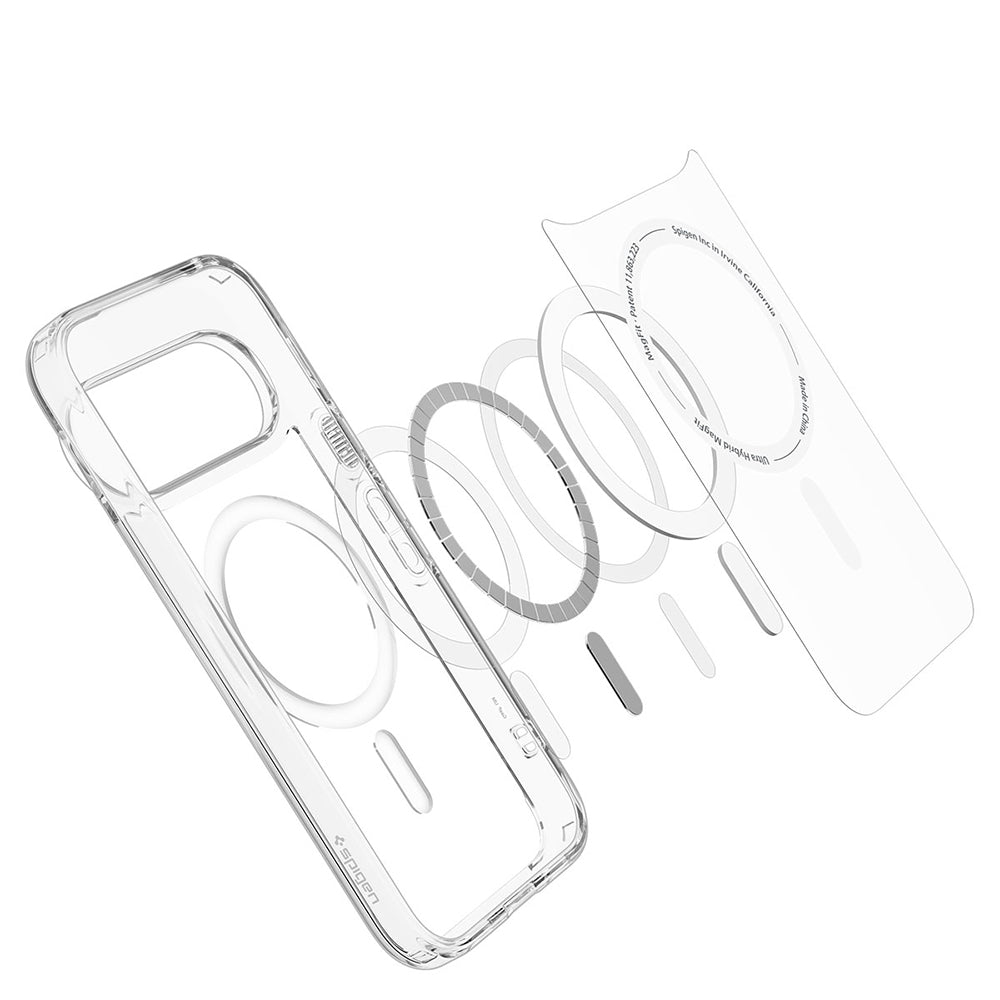 Husa de protectie Spigen Ultra Hybrid compatibil cu Google Pixel 11 Pro XL, Alb