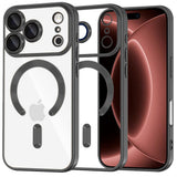 Husa de protectie Techsuit Luxury Crystal MagSafe compatibil cu iPhone 18 Pro Max / iPhone 17 Pro Max, Negru
