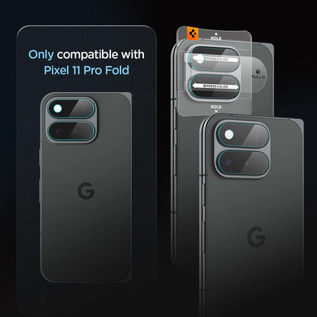 Folie de protectie Spigen compatibil cu Google Pixel 11 Pro Fold, Transparent