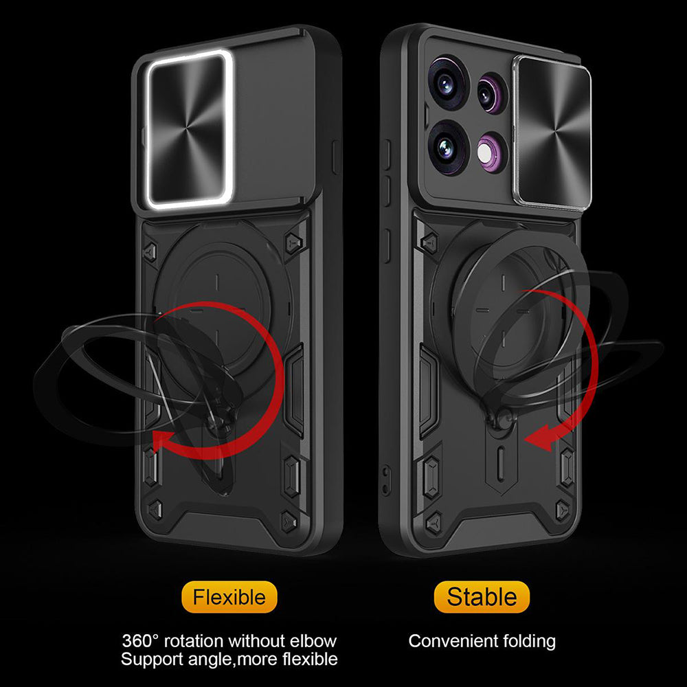 Husa de protectie Techsuit CamGuard Pro compatibil cu Oppo Reno16 F / Reno16 FS, Mov