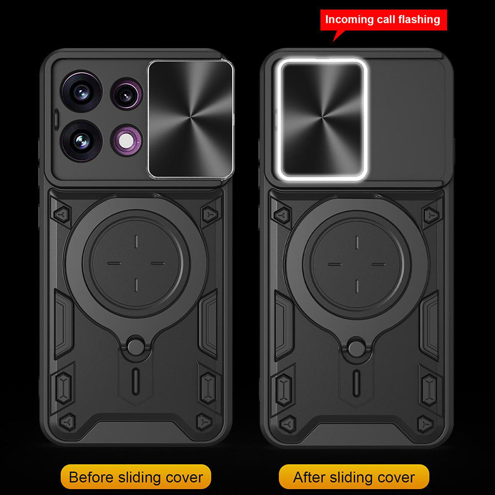 Husa de protectie Techsuit CamGuard Pro compatibil cu Oppo Reno16 F / Reno16 FS, Negru