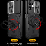 Husa de protectie Techsuit CamGuard Pro compatibil cu Honor 600 Smart, Mov