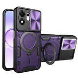 Husa de protectie Techsuit CamGuard Pro compatibil cu Honor 600 Smart, Mov