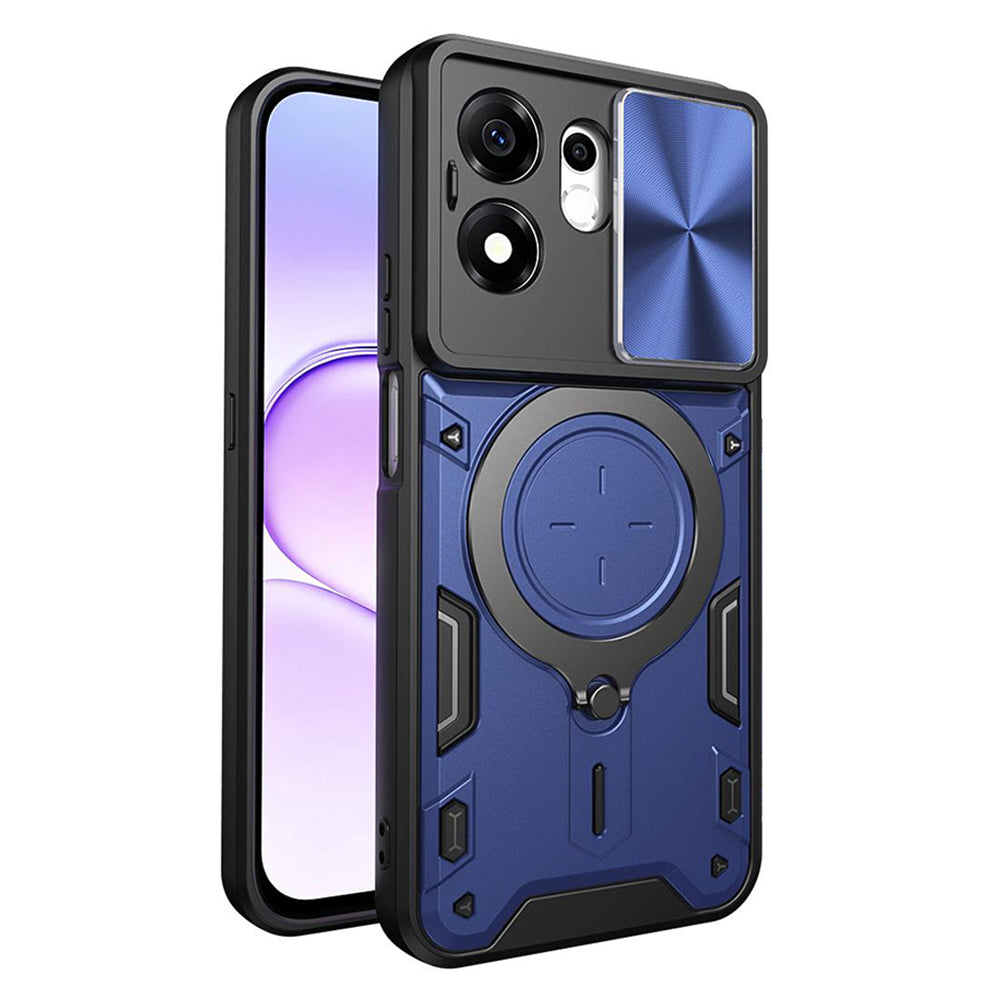 Husa de protectie Techsuit CamGuard Pro compatibil cu Honor 600 Smart, Albastru