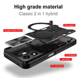 Husa de protectie Techsuit CamGuard Pro compatibil cu Honor 600 Smart, Roșu
