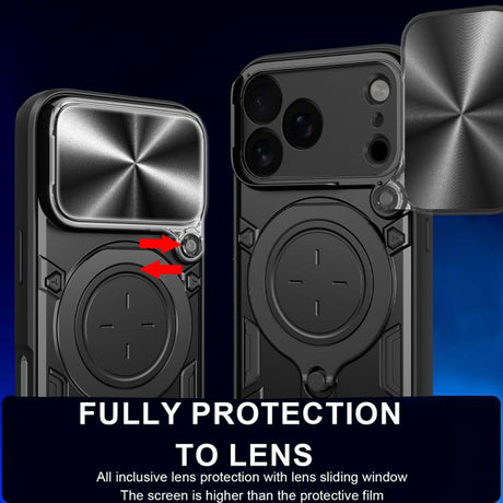 Husa de protectie Techsuit CamGuard Pro compatibil cu iPhone 18 Pro Max / iPhone 17 Pro Max, Roz Auriu