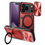Husa de protectie Techsuit CamGuard Pro compatibil cu iPhone 18 Pro / iPhone 17 Pro, Roșu