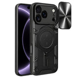 Husa de protectie Techsuit CamGuard Pro compatibil cu iPhone 17 Pro / iPhone 18 Pro, Negru