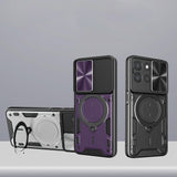 Husa de protectie Techsuit CamGuard Pro compatibil cu Oppo Reno16 / Reno16 Pro, Roz Auriu
