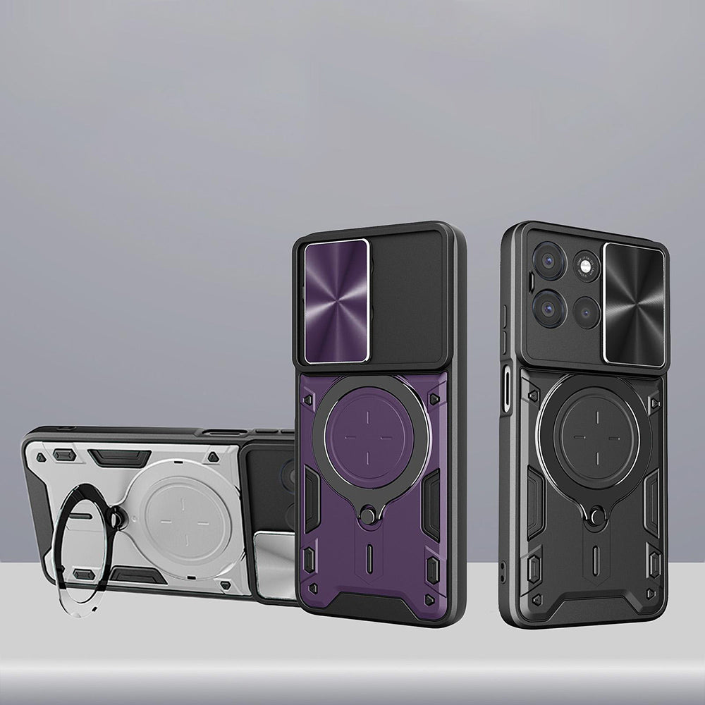 Husa de protectie Techsuit CamGuard Pro compatibil cu Oppo Reno16 / Reno16 Pro, Mov