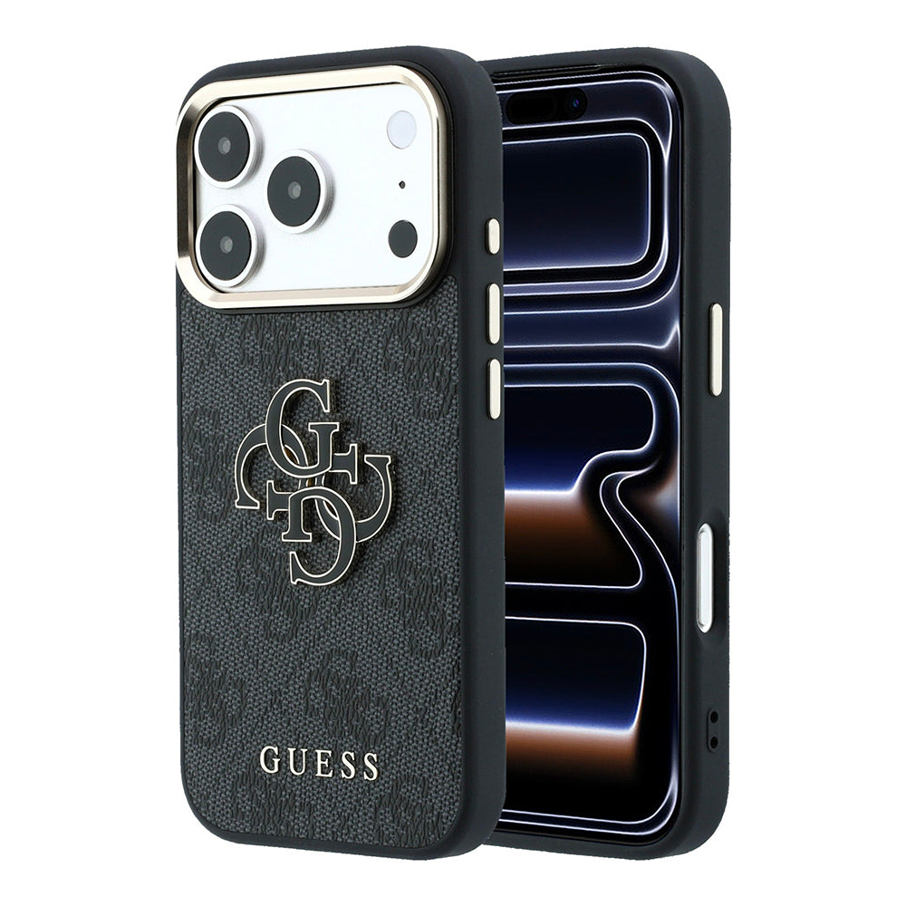 Husa de protectie Guess Hardcase 4G compatibil cu iPhone 18 Pro, Negru