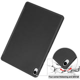 Husa de protectie tableta Techsuit Flex Trifold compatibil cu Samsung Galaxy Tab S12 Plus, Mov
