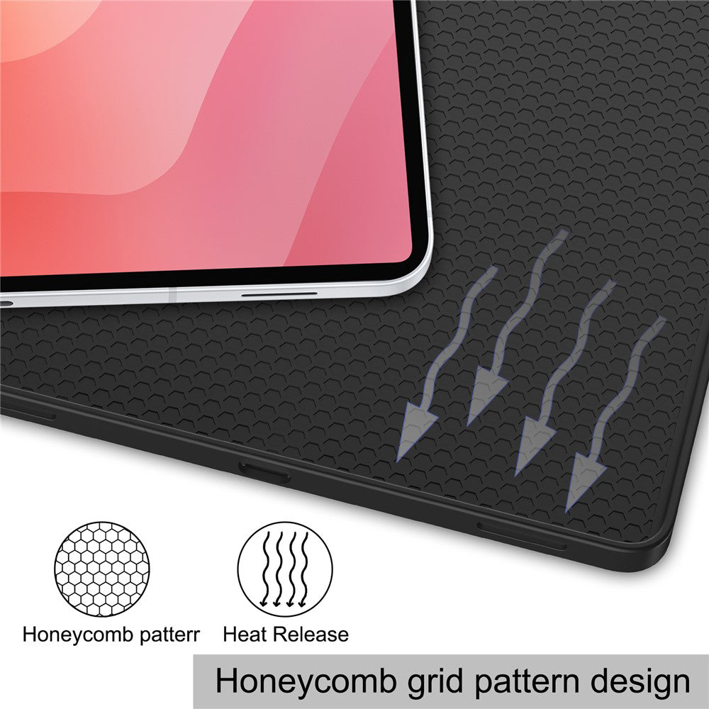 Husa de protectie tableta Techsuit Flex Trifold compatibil cu Samsung Galaxy Tab S12 Plus, Gri