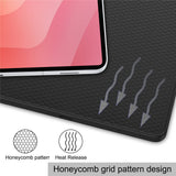 Husa de protectie tableta Techsuit Flex Trifold compatibil cu Samsung Galaxy Tab S12 Plus, Albastru