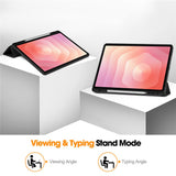 Husa de protectie tableta Techsuit Flex Trifold compatibil cu Samsung Galaxy Tab S12 Plus, Roz