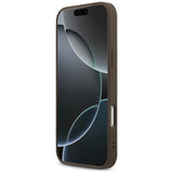 Husa de protectie Guess Hardcase 4G compatibil cu iPhone 18 Pro Max, Maro