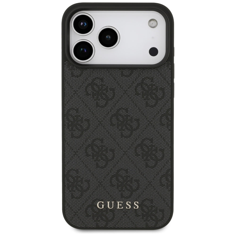 Husa de protectie Guess Hardcase 4G compatibil cu iPhone 18 Pro, Negru