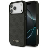 Husa de protectie Guess Hardcase 4G compatibil cu iPhone 18 Pro Max, Negru