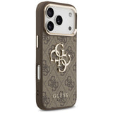 Husa de protectie Guess Hardcase 4G compatibil cu iPhone 18 Pro, Maro
