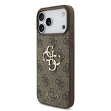 Husa de protectie Guess Hardcase 4G compatibil cu iPhone 18 Pro, Maro
