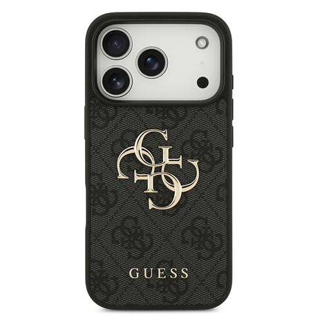 Husa de protectie Guess Hardcase 4G compatibil cu iPhone 18 Pro, Negru