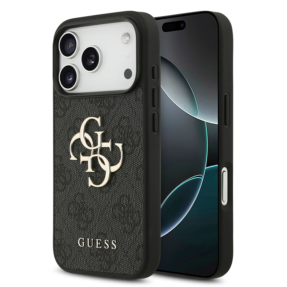 Husa de protectie Guess Hardcase 4G compatibil cu iPhone 18 Pro, Negru