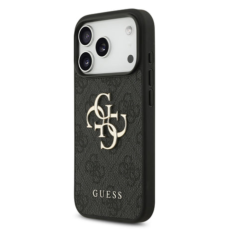 Husa de protectie Guess Hardcase 4G compatibil cu iPhone 18 Pro, Negru