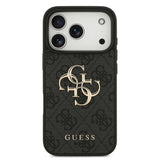 Husa de protectie Guess Hardcase 4G compatibil cu iPhone 18 Pro Max, Negru