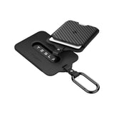 Carcasa Protectie pentru Card Acces Tesla (set 2) - Spigen Air Fit TO244 (ACP08794) - Carbon Black
