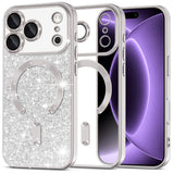 Husa de protectie Techsuit compatibil cu iPhone 17 Pro / iPhone 18 Pro, Argintiu