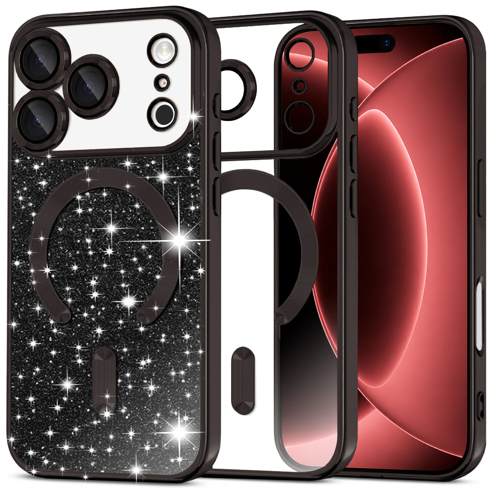 Husa de protectie Techsuit compatibil cu iPhone 17 Pro Max / iPhone 18 Pro Max, Negru